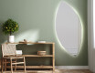 LED Badrumsspegel med oregelbunden form L221 #2