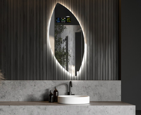 LED Badrumsspegel med oregelbunden form L221 #6
