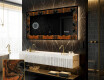 Dekorativ Spegel Med Belysning - Mosaic Dreams