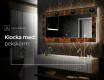 Dekorativ Spegel Med Belysning - Mosaic Dreams #6