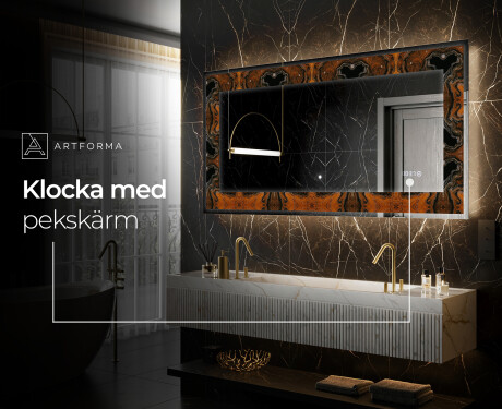 Dekorativ Spegel Med Belysning - Mosaic Dreams #6