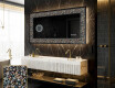 Dekorativ Spegel Med Belysning - Natural Stones