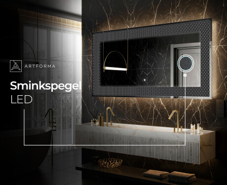 Dekorativ Spegel Med Belysning - Modern Masterpiece #7