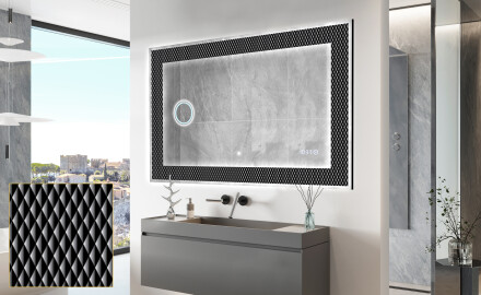 Dekorativ Spegel Med Belysning - Modern Masterpiece