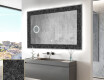 Dekorativ Spegel Med Belysning - Dark Elegance