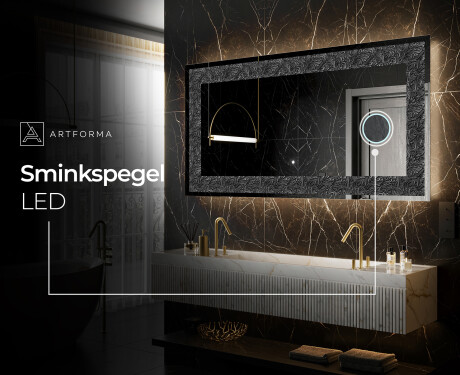 Dekorativ Spegel Med Belysning - Dark Elegance #9