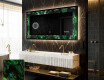 Dekorativ Spegel Med Belysning - Malachite Magic