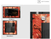 Dekorativ Spegel Med Belysning - Fiery Reflections #2