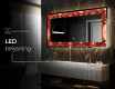 Dekorativ Spegel Med Belysning - Fiery Reflections #6