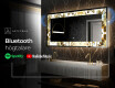 Dekorativ Spegel Med Belysning - Golden Streaks #7