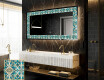 Dekorativ Spegel Med Belysning - Floral Elevations