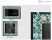 Dekorativ Spegel Med Belysning - Floral Elevations #2