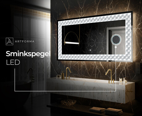 Dekorativ Spegel Med Belysning - Inspiring Lines #6