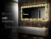 Dekorativ Spegel Med Belysning - Glow Geometry #7