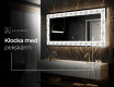 Dekorativ Spegel Med Belysning - Dynamic Whirls #8