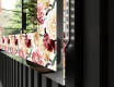 Dekorativ Spegel Med Belysning - Flowers Full Of Colors #3