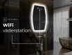 LED Badrumsspegel med oregelbunden form M222 #6