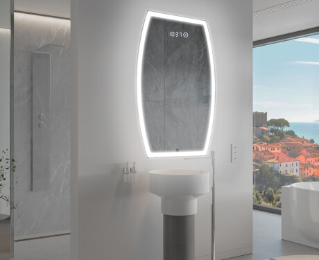 LED Badrumsspegel med oregelbunden form M222 #9