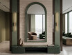 Modern spegel med lackerad ARCUS MDF-ram