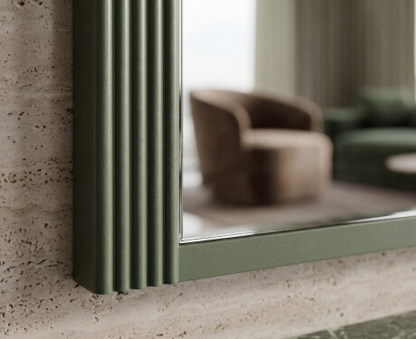 Modern spegel med lackerad ARCUS MDF-ram #2