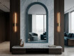 Modern spegel med lackerad ARCUS MDF-ram #8