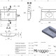 Handfat VARNA 600 MIRASOFT #1