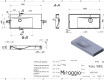 Handfat VIOLA 1000 L MATT