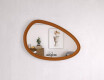 Asymmetrisk spegel med dekorativ MDF-ram L304 #10