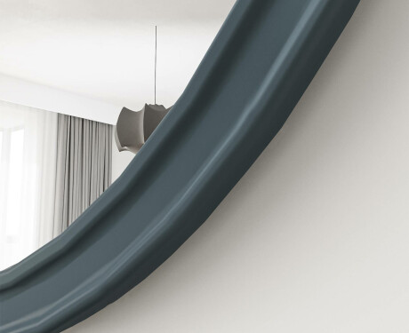 Rund spegel med MDF-finish L300 #6