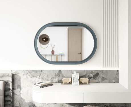 Badrumsspegel med MDF-ram L301 #4