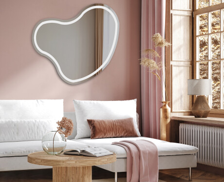 Väggspegel LED asymmetrisk N223 #5