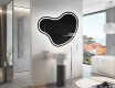 LED Badrumsspegel med oregelbunden form N223 #9