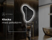 LED Badrumsspegel med oregelbunden form V222 #8