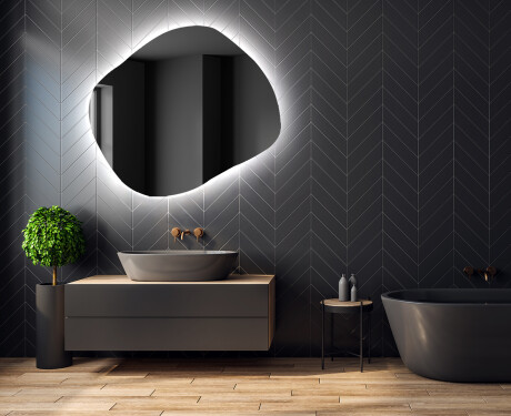 Väggspegel LED asymmetrisk L158 #2