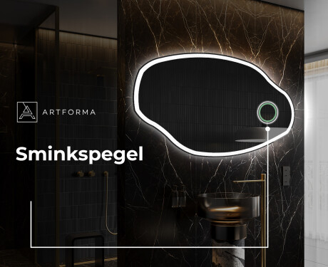 LED Badrumsspegel med oregelbunden form O222 #4