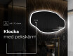 LED Badrumsspegel med oregelbunden form O222 #7
