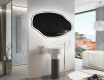 LED Badrumsspegel med oregelbunden form O222 #9