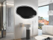 LED Badrumsspegel med oregelbunden form O223 #9