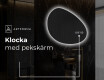 LED Badrumsspegel med oregelbunden form H221 #8