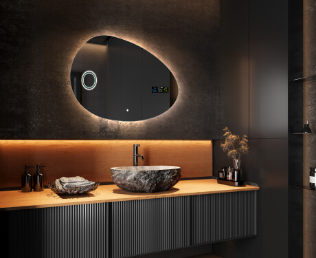 LED Badrumsspegel med oregelbunden form H221 #10