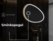 LED Badrumsspegel med oregelbunden form H222 #6