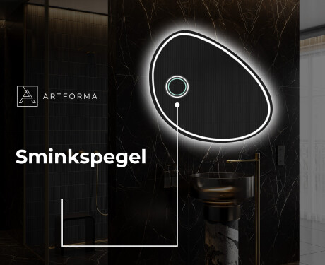 LED Badrumsspegel med oregelbunden form H223 #5