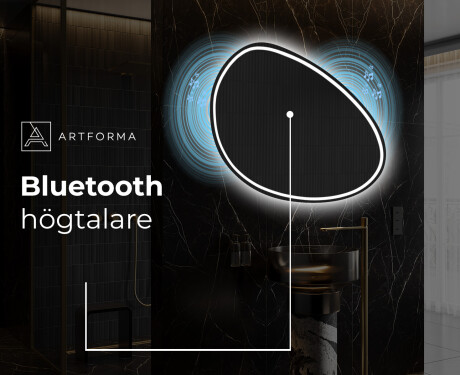 LED Badrumsspegel med oregelbunden form H223 #6