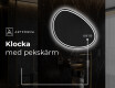 LED Badrumsspegel med oregelbunden form H223 #8