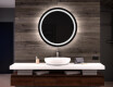 Rund badrumsspegel med LED-belysning Spegel L33