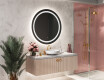 Rund badrumsspegel med LED-belysning Spegel L33 #10