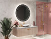 Rund badrumsspegel med LED-belysning Spegel L35 #10