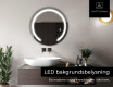 Rund badrumsspegel med LED-belysning Spegel L96 #5
