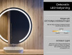 Rund badrumsspegel med LED-belysning Spegel L96 #4