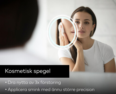 Rund badrumsspegel med LED-belysning Spegel L96 #7